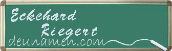 Eckehard Riegert Visitenkarte